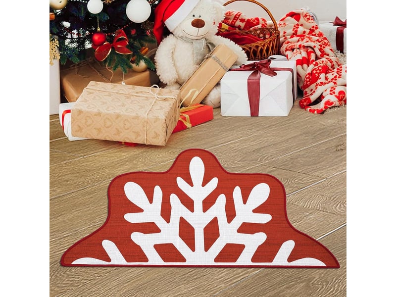  Paillasson décoratif de noël, tapis de bienvenue, tapis de sol d'intérieur, tapis de sol pour noël, sapin de noël, paillasson pour entrée, cuisine, 40  - Conforama D