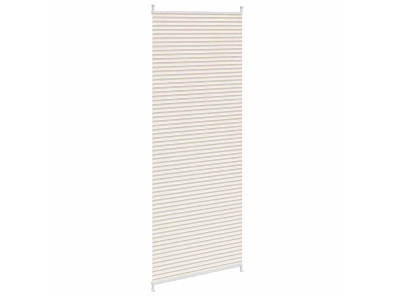  Store plissé, store de fenêtre 90x200 cm crème cf46675  - Conforama D