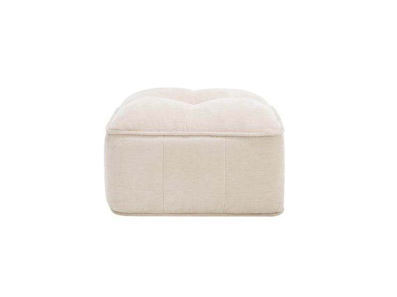  Pouf polyester-beige SF20260305020 - Conforama D