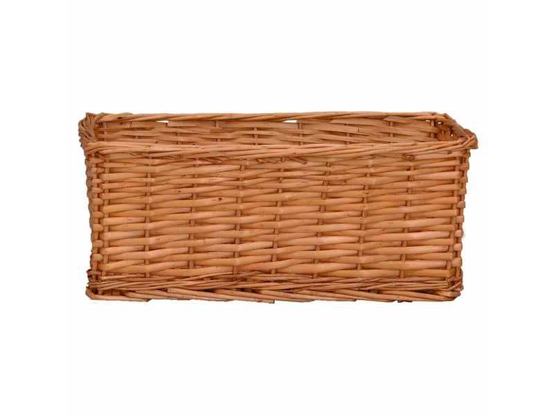  Ensemble de paniers gigognes 4 pcs marron saule  - Conforama E