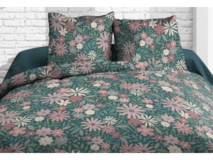 Ensemble De Draps Pur Coton 160x200 - Vert Hevea - Drap Plat + Drap Housse + 2 Taies - 57 Fils/cm²