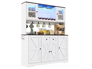 Buffet coloris blanc