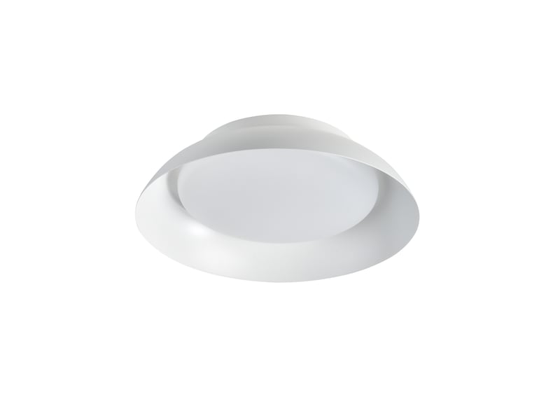  Plafonnier nivora 36 métal blanc , h. 10,5 - ip20 - e27 nordlux intérieur 2610156001 - Conforama C