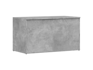 Coffre de rangement, boîte de rangement gris béton 84x42x46 cm bois d'ingénierie
