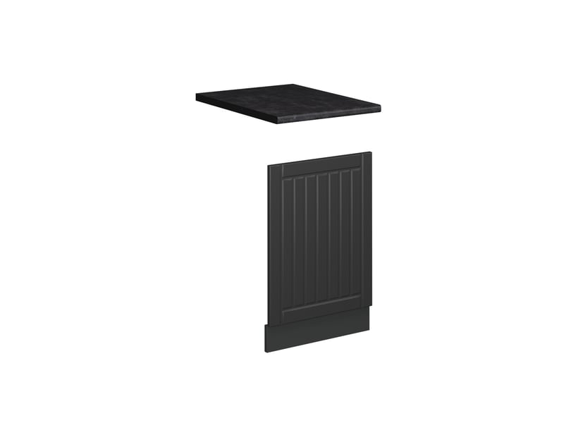  Vicco façade, gris foncé, 45cm , pt anthracite  - Conforama A