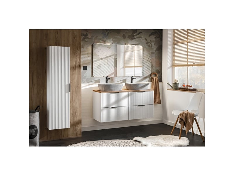  Miroir salle de bain rectangulaire 120x70 cm sans cadre design  - Conforama C