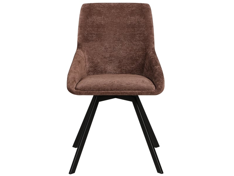  Selsey yanii - chaise pivotante - 50 cm - chenille marron Yanii - Conforama A