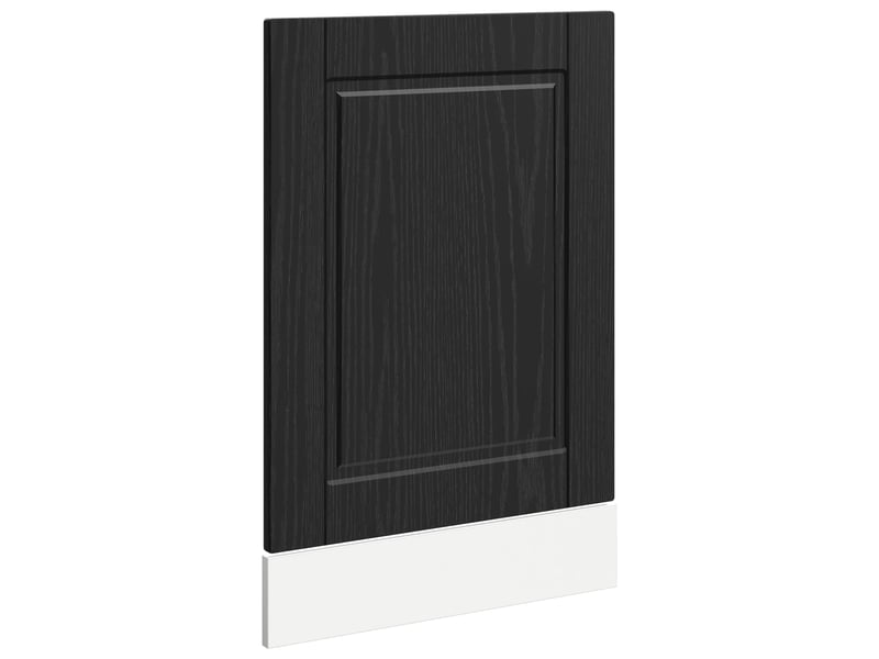  Panneau de lave-vaisselle chêne noir 45x1,5x57cm shl6661  - Conforama A
