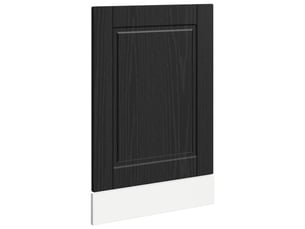 Panneau de lave-vaisselle chêne noir 45x1,5x57cm shl6661