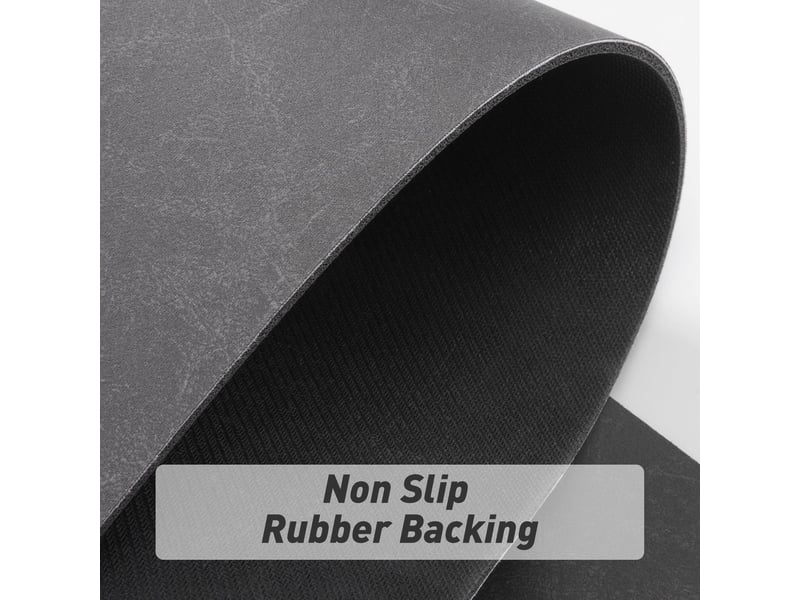  Tapis de douche en caoutchouc antidérapant - 16 x 24 pouces - marron  - Conforama E