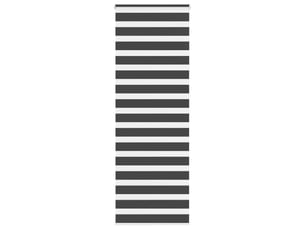 Store zèbre, store de fenêtre noir 80x200 cm largeur du tissu 75,9 cm polyester cf48939