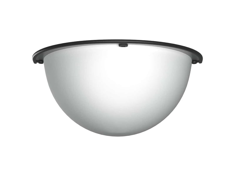  Miroirs de circulation en demi-dôme 2 pcs ø40 cm acrylique cf62937  - Conforama C
