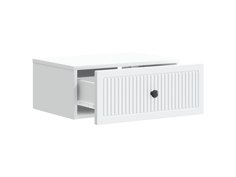 Table de chevet - cabinet de chevet - table de nuit 2 pièces blanc 49 x 34,5 x 20 cm - Conforama E
