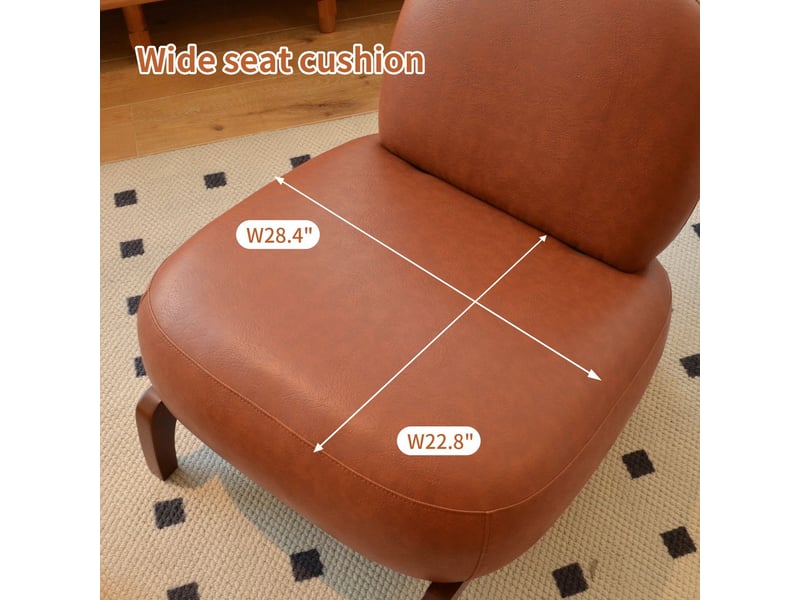  Chaise pieds en bois massif revêtement en velours coussin moelleux assise confortable  - Conforama E