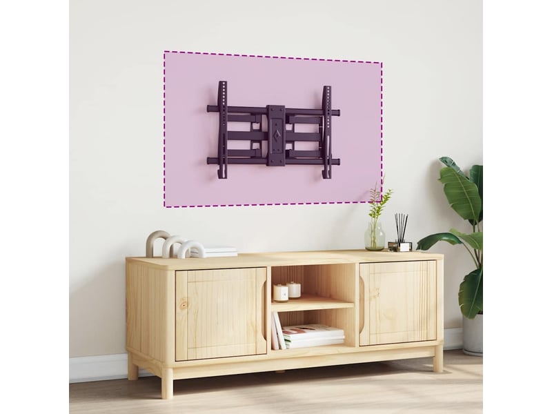  Support tv mural pour écran 37-80 pouces max vesa 600x400 mm  - Conforama B