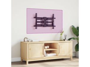 Meuble tv coloris noir 66.5 cm