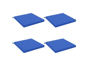 Lot de 4 coussins de siège, coussins d'assise soest 100 % polyester cf60283