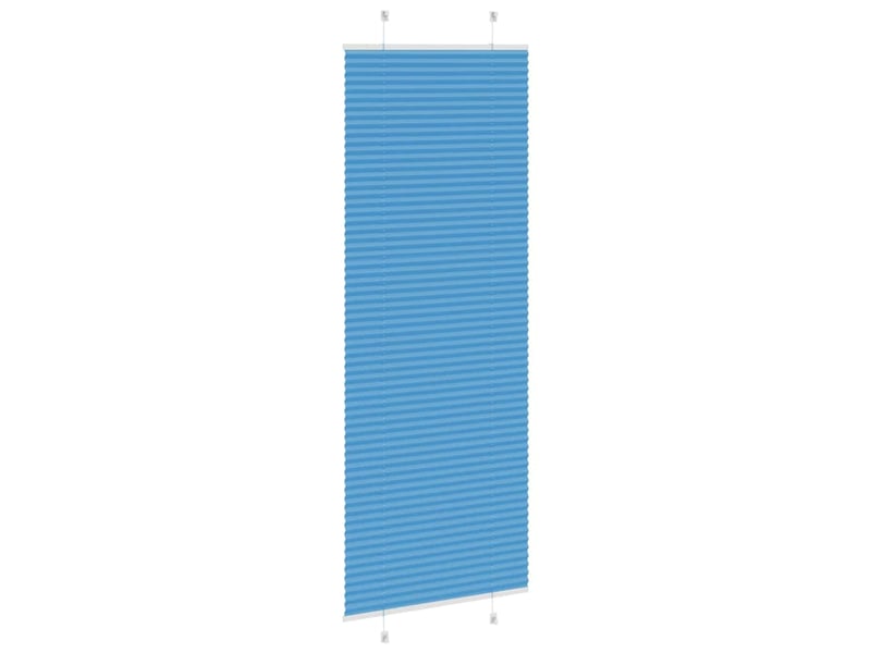 Store plissé, store de fenêtre bleu 70x200 cm largeur du tissu 69,4 cm polyester cf46803 - Conforama D