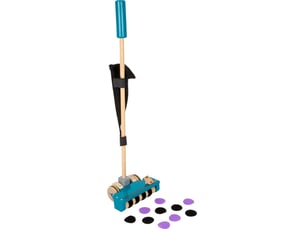 Aspirateur en bois - jouet a pousser