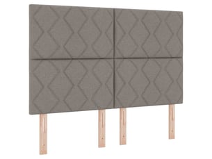 Tete de lit A poser largeur 144 cm   taupe