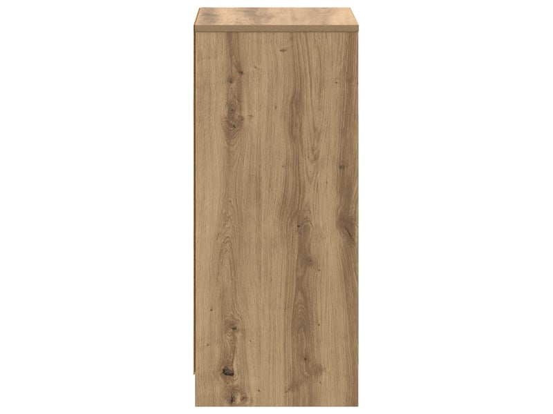  Armoire de salle de bain, meuble de rangement chêne artisanal 35x36.5x85 cm  - Conforama D