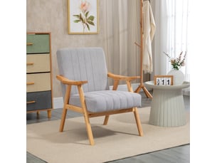 Pouf / repose pied MIVRAY gris
