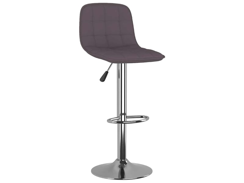  Lot de 2 tabouret de bar, chaise de bar taupe tissu shl8077  - Conforama C