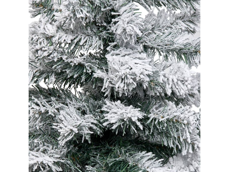  Sapin de noël artificiel floqué 100 cm FLOQUE - Conforama B