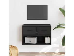 Meuble tv coloris noir 60 cm <strong></strong>  <strong></strong>