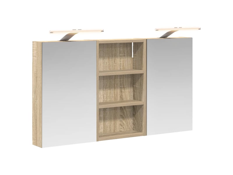 Ensemble de meubles de salle de bain 3 pcs 90x10.5x50 cm shl5807 - Conforama A