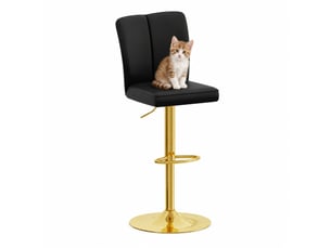 tabouret de bar assise réglable en hauteur <strong>OKWISH</strong> - bicolore hauteur d'assise 63 cm vendu Par paire