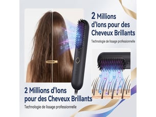 Brosse chauffante GENERIC HOME  - Revêtement céramique