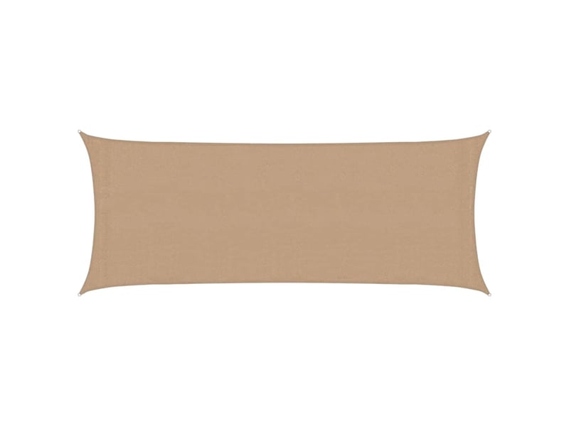  Voile d'ombrage - voile d'ombre - voile parasol 160 gm² taupe 2x5 m pehd  - Conforama A