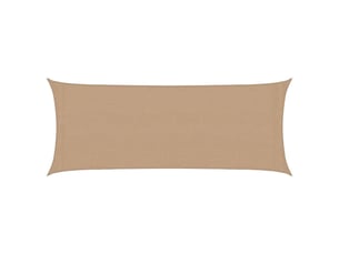 Voile d'ombrage - voile d'ombre - voile parasol 160 gm² taupe 2x5 m pehd