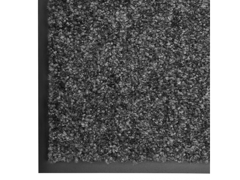 Paillasson lavable gris anthracite 40x60 cm - comfortxl 323415 - Conforama C
