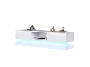 Meuble tv coloris blanc  SOGEU  
