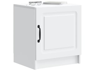 Table de chevet - cabinet de chevet - table de nuit 2 pièces blanc 43 x 34,5 x 47 cm