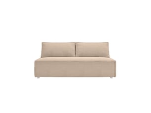 Canapé luna avec fonction couchage, couleur cappuccino