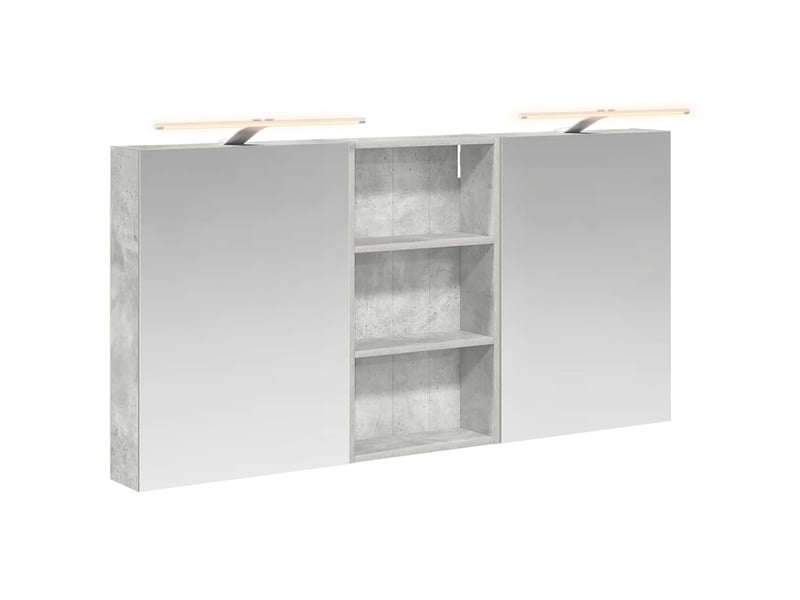  Ensemble de meubles de salle de bain 3 pcs 140x14.5x70 cm shl7491  - Conforama A