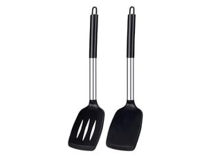 Lot de 2 spatules en silicone solides – sans bpa, résistantes à la chaleur élevée