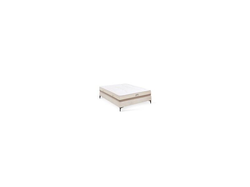  Matelas mousse 90x200 cm reversible tete pieds accueil moelleux avec ressorts ensaches 7964560 - Conforama A