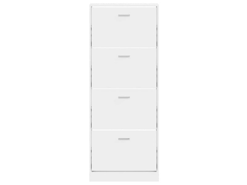  Meuble à chaussure | armoire à chaussure blanc brillant 59x17x150 cm bois ingénierie  - Conforama D