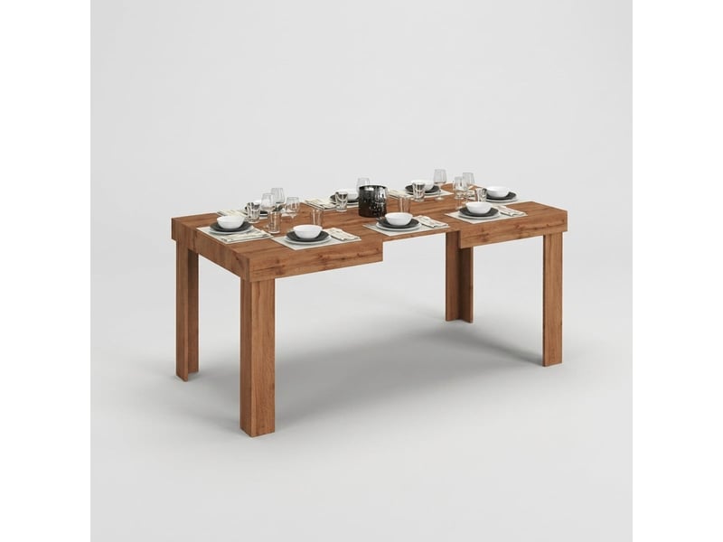Table à manger extensible design moderne 120160200x80 oryka - Conforama C