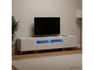 Meuble tv coloris blanc <strong></strong> <strong></strong>