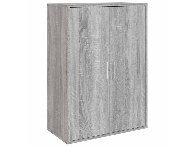  Buffets 2 pcs - bahut - meuble de rangement sonoma gris 60x31x84 cm bois d'ingénierie  - Conforama D