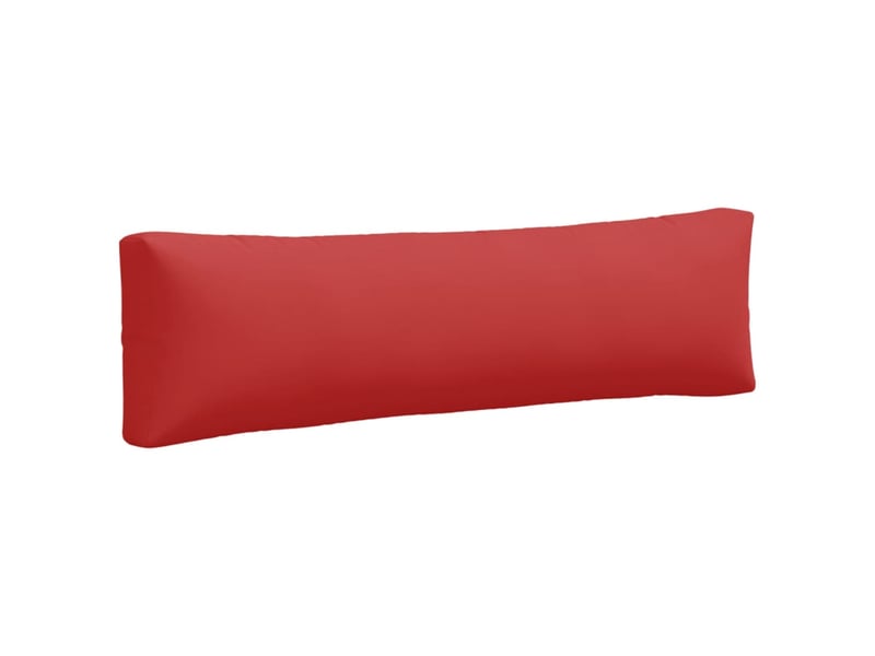  Lot de 2 coussins de palette, coussins de canapé rouge tissu cf59617  - Conforama E