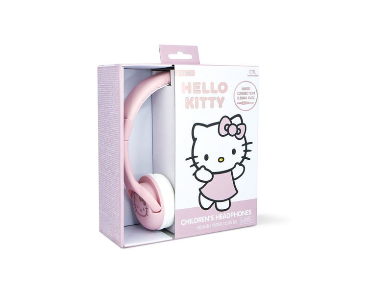  Casque audio filaire enfant hello kitty rose gold 3 5 mm arceau rembourré 85 db HEL1723072301048 - Conforama E