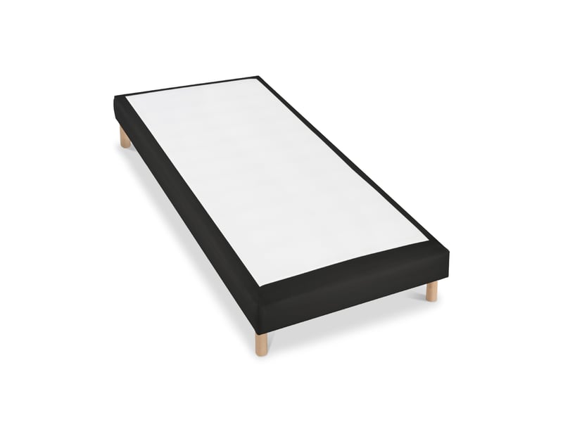 Sommier tapissier simili faro - gris - 100x190 3SO0207181019.5563 - Conforama B
