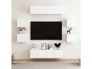 Meuble tv coloris blanc 60 cm <strong></strong>  <strong></strong>