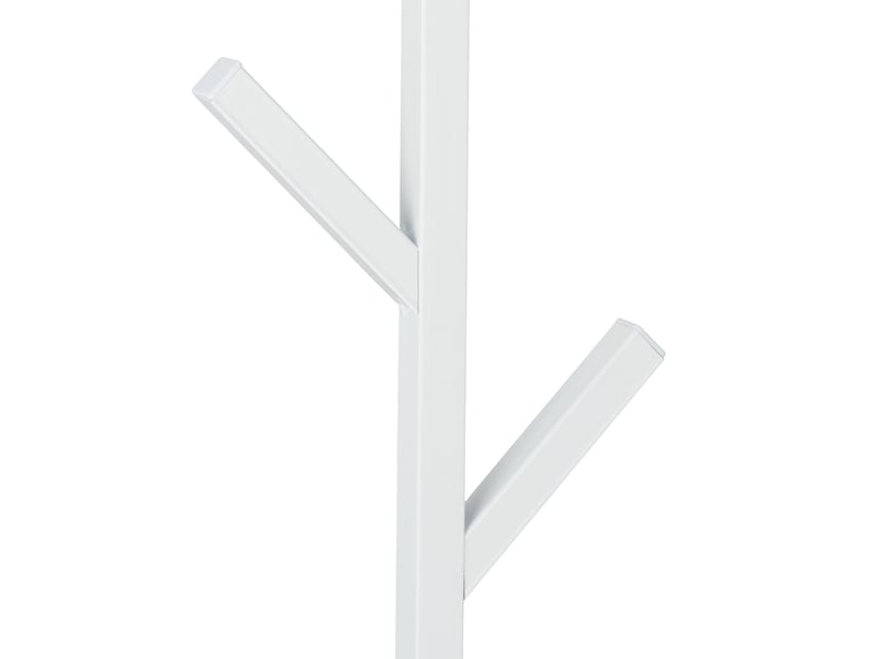  Portemanteau mural décoratif en forme d'arbre 80 x 60 x 10 cm design moderne pratique en métal blanc 13_0012098  - Conforama C